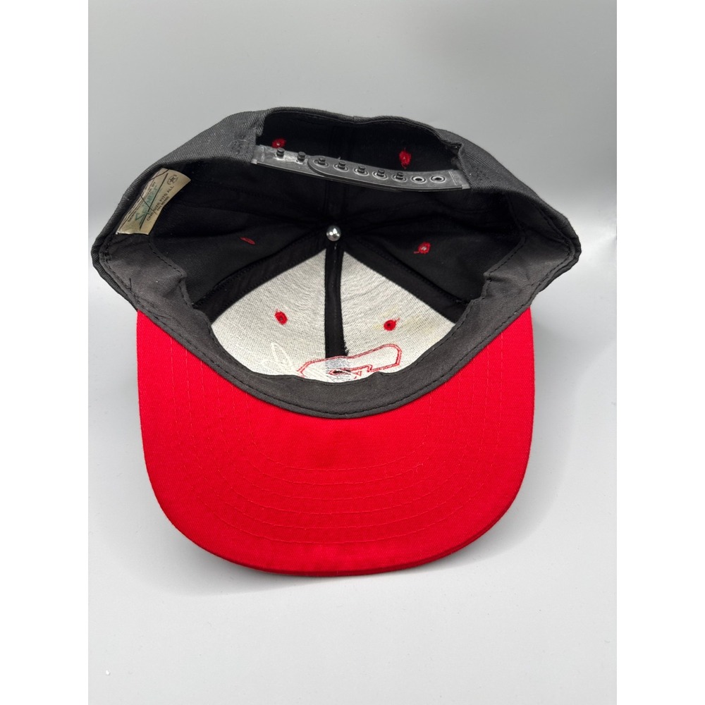 Vintage Dale Earnhardt Sr #3 Snapback Hat Black Red NASCAR Racing Cap - Picture 7 of 8